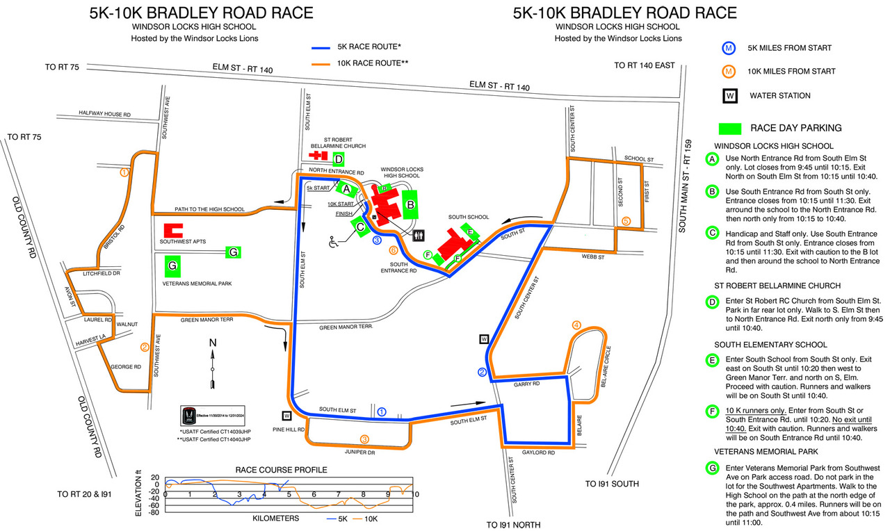 Bradley Road Race Town of Windsor Locks, Connecticut